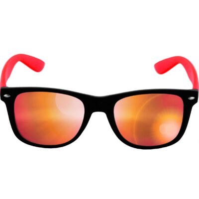 Sonnenbrille - Likoma - Mirror - black/red/red