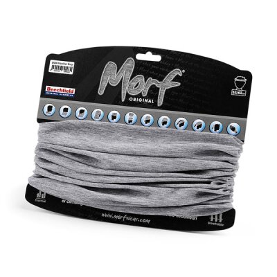 Beechfield - B900 Morf - Schlauchschal - heather grey (meliert)