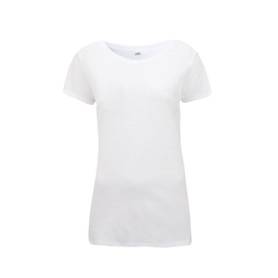 Continental - N09 Womens Regular Fit Round Neck T-Shirt - white