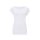 Continental - N20 Womens Rolled Sleeve Tunic T-Shirt - white