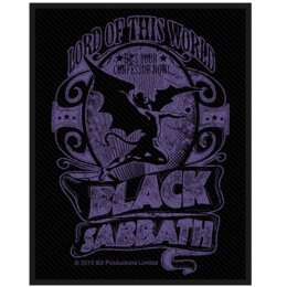 Black Sabbath - Lord Of This World - Backpatch - black...