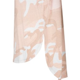Urban Classics - TB1635 - Ladies Camo Back Shaped Tee - rose camo