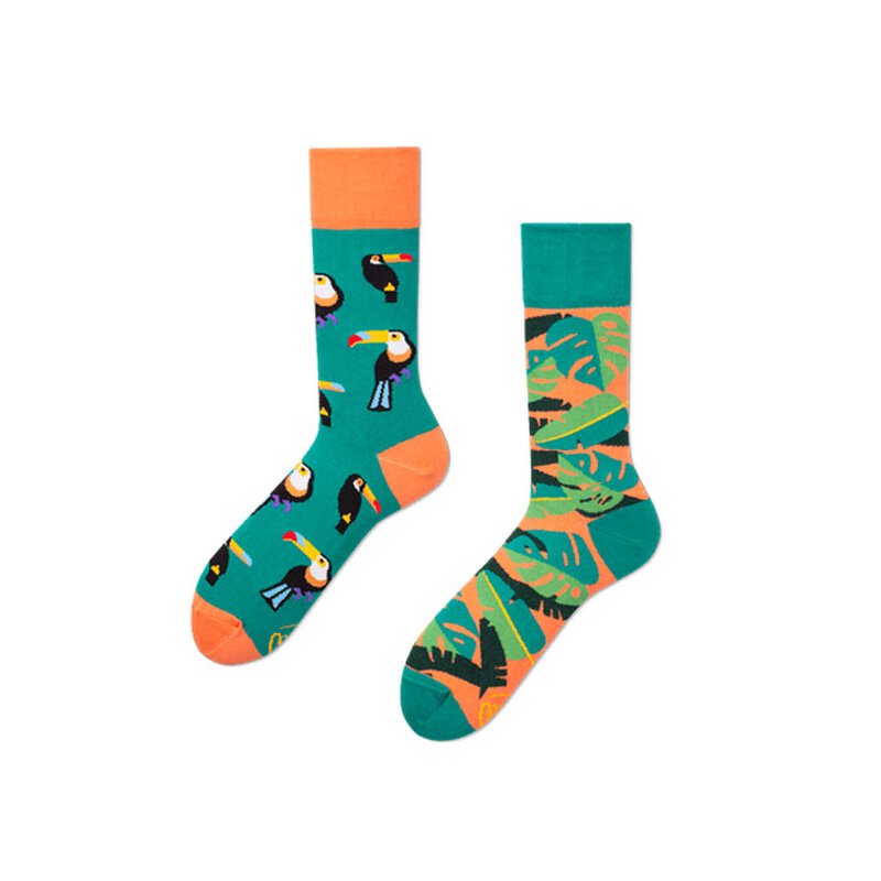 Many Mornings Socks - Tropical Heat - Socken