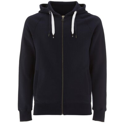 Continental/Earth Positive - EP60Z - Mens/Unisex Zip Up Hood - navy blue