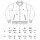 Continental/Earth Positive - EP69 - Varsity Jacket - melange grey/white stripes