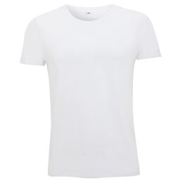 Continental - N18 - Mens/Unisex Slim Cut T-Shirt - white