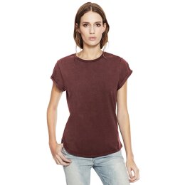 Earth Positive - EP16 - Organic Womens Rolled Up Sleeve -...