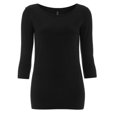 Continental/ Earthpositive - EP07 - Womens stretch 3/4 Sleeve - black
