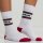 Urban Classics - TB2156 - Logo Stripe Sport Socks - 2 Pack - white/green/red
