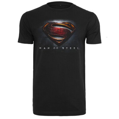 Man Of Steel - Superman - T-Shirt - black