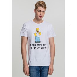 Simpsons - Moes - T-Shirt - white