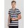 Urban Classics - TB2067 - Block Stripe Tee - black/white