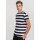 Urban Classics - TB2067 - Block Stripe Tee - black/white