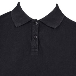 Urban Classics - TB1926 - Ladies Wash Polo Tee - black