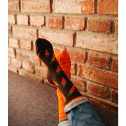 Many Mornings Socks - Garden Carrot - Socken