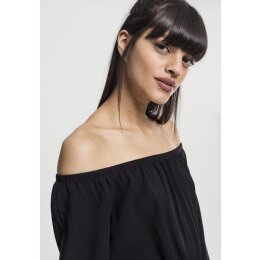 Urban Classics - TB2234 - Ladies Short Longsleeved Overall - black