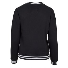 Urban Classics - TB1989 - Ladies College Sweat Crew - black/black