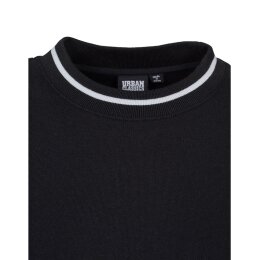 Urban Classics - TB1989 - Ladies College Sweat Crew - black/black
