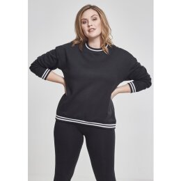 Urban Classics - TB1989 - Ladies College Sweat Crew - black/black