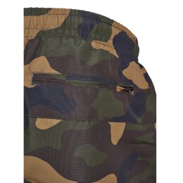 Urban Classics - TB2053 - Camo Swimshorts - woodcamo