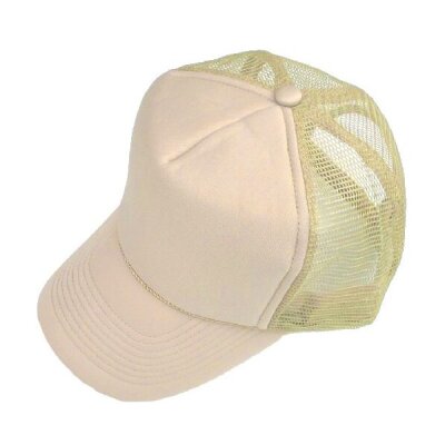 Meshcap - blank - einfarbig light yellow