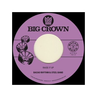 BACAO RHYTHM & STEEL BAND - RAISE IT UP / SPACE - 7"