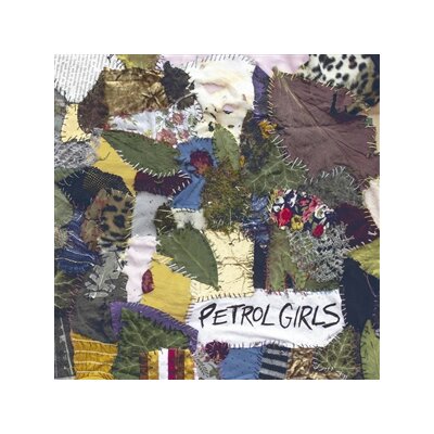 PETROL GIRLS - CUT & STITCH/THE FUTURE IS DARK (HALF CLEAR/HALF GREEN) - LP