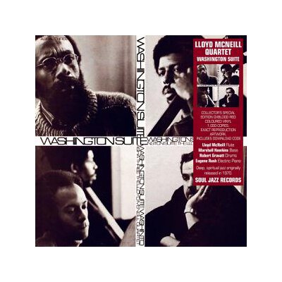 MCNEILL, LLOYD QUARTET - WASHINGTON SUITE (OX BLOOD RED COLORED) - LPD