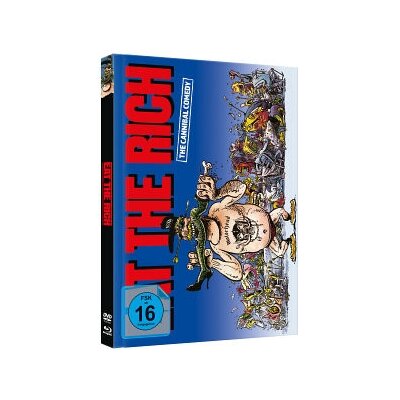 LIMITED MEDIABOOK - EAT THE RICH - COVER A [BLU-RAY & DVD] - BRM