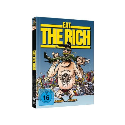 LIMITED MEDIABOOK - EAT THE RICH - COVER B [BLU-RAY & DVD] - BRM