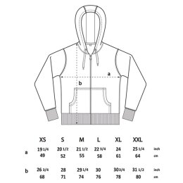 Continental/Earth Positive - EP51Z - Mens/Unisex Zip Up Hood - black XS