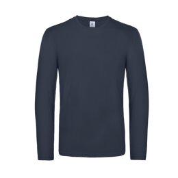B&C - E190 Unisex Longsleeve Shirt (TU07T) - navy XL