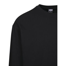 Urban Classics Men - TB2384 - Boxy Heavy Longsleeve black XL