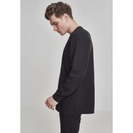 Urban Classics Men - TB2384 - Boxy Heavy Longsleeve black XL