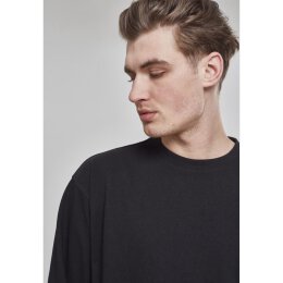 Urban Classics Men - TB2384 - Boxy Heavy Longsleeve black XL