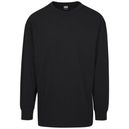 Urban Classics - TB2384 - Boxy Heavy Longsleeve - black XL