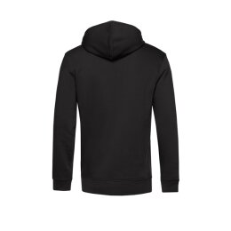B&C - Organic Zip Hooded Kapuzenjacke ( WU35B) - black XL