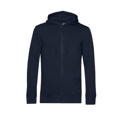 B&C - Organic Zip Hooded Kapuzenjacke ( WU35B) - navy M