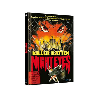 LIMITED MEDIABOOK - NIGHT EYES [BLU-RAY & DVD] - MEDIABOOK C - BRM