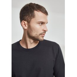 Urban Classics Men - TB2390 - Stretch Terry Longsleeve black XL