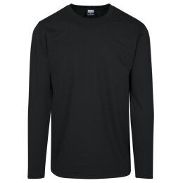 Urban Classics Men - TB2390 - Stretch Terry Longsleeve black XL
