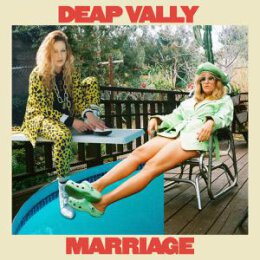 DEAP VALLY - MARRIAGE (ORANGE MARBLED) - LP
