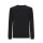 Continental/ Earthpositive - EP18L - ORGANIC Mens/ unisex heavy jersey long sleeve t-shirt - black XS