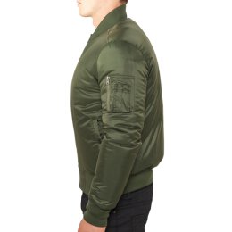 Urban Classics Men - TB861 - Basic Bomber Jacket olive M