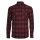 Urban Classics - TB297 Checked Shirt - burgundy/black 3XL