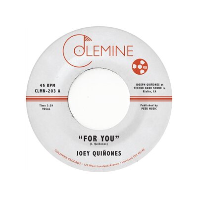 QUINONES, JOEY - FOR YOU - 7"