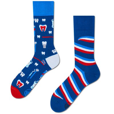 Many Mornings Socks - Dr Tooth - Socken 39-42