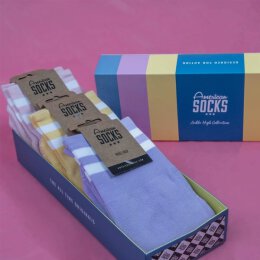 American Socks - Cotton Candy - Gift Box / Geschenk Box 