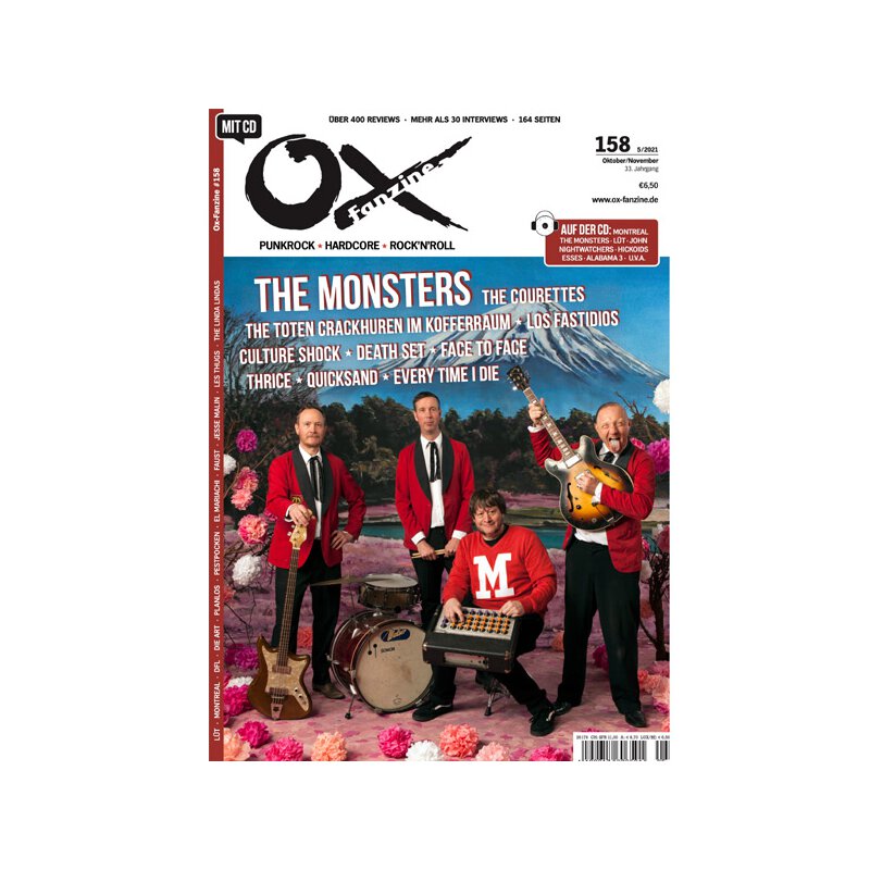 OX - Fanzine - Nr. 158 + CD