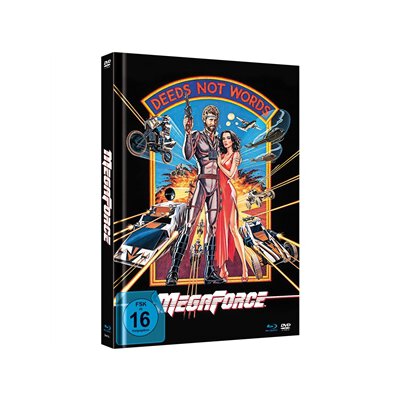 LIMITED MEDIABOOK - MEGAFORCE - COVER A [BLU-RAY & DVD] - BRM